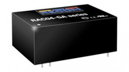 RAC04-09SGA, AC/DC Converter 4W 9V 440mA PC Pins, RECOM