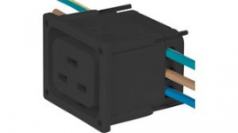 3-110-015, IEC Outlet 2.5mm2 Type J 16A 250V, Schurter