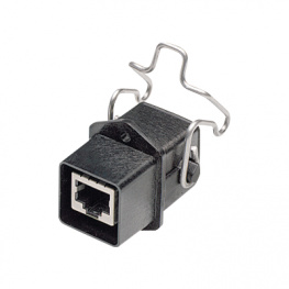 RJF EZ 21, Appliance socket with RJ45 coupler 8P, Amphenol