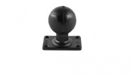 MT4510, RAM Rectangular Base with 2.25" Rubber Ball, Zebra