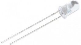 RND 135-00150, LED 5mm Round Red 1300mcd 632nm, RND Components