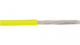 6713 YL [30 м], Stranded wire, 600 V, mPPE, 22 AWG, 0.32 mm2, yellow, PU=30 M, Alpha Wire