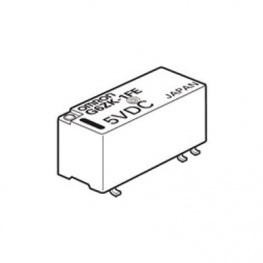 G6ZK1FEA5DC, Signal relay 5 VDC 69 Ohm 200 mW SMD, Omron