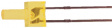 L-13YD LED; 2мм; желтый; 3-8мкд; 70°; Поверхность: плоская; 2,1?2,5В