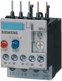3RU11160HB0, Реле перегрузки SIRIUS 3RU1 0.55...0.8 A, Siemens