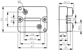 FPA250 1R0 J, Силовой резистор 1 Ω 250 W ± 5 %, Arcol