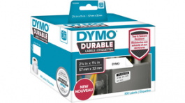 1933084, Этикетка; Шир: 57мм; Цвет: белый; Дл: 0,032м, Dymo