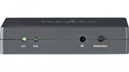 VSWI3402AT, 2-Port HDMI Switch 2x HDMI Input - HDMI Output, Nedis (HQ)