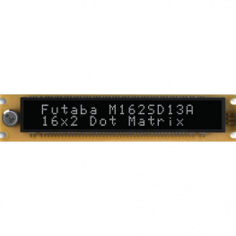 M162SD13AA, VFD text module 2 x 16, FUTABA