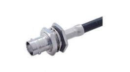24 BNC-50-2-46/133 NE, RF Connector, BNC, Brass, Socket, Straight, 50Ohm, Crimp Terminal, Huber+Suhner