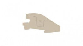 2668960000, End Plate, Dark Beige, 103 x 50.2mm, Weidmuller