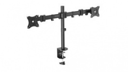 DA-90349, Dual Monitor Stand, 27", 75x75/100x100, 8kg, DIGITUS