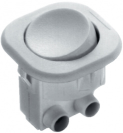 8014-104.01, Rocker switch 1P 6 A 250 VAC, interBAR