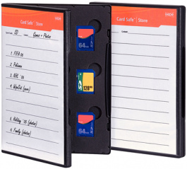 GP 3010, Card Safe Store, black, Gepe