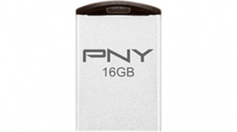 P-FDI16G/APPMT2-GE, USB-Stick M2 Attache, 16 GB, metallic, PNY