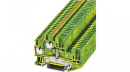 3210897, PTTB 2,5/2P-PE terminal block pttb push-in/plug, 0.14...2.5 mm2 500 vac/vdc 24 a, Phoenix Contact