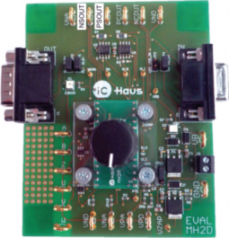 IC-MH8 EVAL MH2D, Evaluation board -, IC-Haus