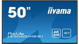 LE5040UHS-B1, Display, AMVA, 3840 x 2160, 4000:1, 350cd/m\x1a, 50^, Iiyama