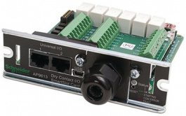 AP9613, Relay I/O SmartSlot card, 24 VDC, 200 mA, APC