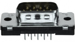 5747871-2, 09 PLUG SP/FMS STD D Subminiature Connector 9 Contact(s) Male 0.108 inch Pitch Solder Terminal Hole .115-.125 Plug, TE Connectivity