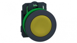 XB5FA51, Pushbutton Switch Yellow 1NO Spring Return from Top/Bottom, SCHNEIDER ELECTRIC