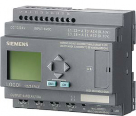 6ED1052-1MD00-0BA7, Логический модуль LOGO! 12/24RCE, Siemens