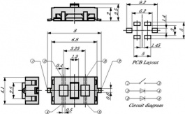 TSSL 3W RG, PCB Switch, Knitter-switch