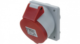 122001, CEE integral socket red 16 A/400 VAC, Bals