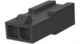 1445049-2, Straight Crimp housing, 3 mm, 2 Pole, TE Connectivity