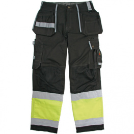 665170499-D100, Tool Pocket Trousers with Reflex 665 Размер D100/M желто-черный, Bjornklader