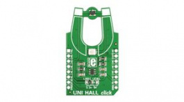 MIKROE-1647, Uni Hall Click Unipolar Magnetic Switch Module 5V, MikroElektronika