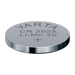 CR 2025 TRAY [20 шт], Button cell battery,&nbsp;&nbsp;Lithium, 3 V, 170 mAh, Varta