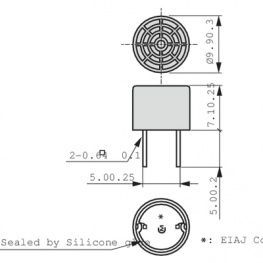 MA40S4R, Ultrasonic Sensor, Murata