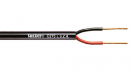 C275 LSZH [100 м], Flexible Speaker cable 100 m Black,&nbsp;&nbsp;2 x1.5 mm2, Tasker