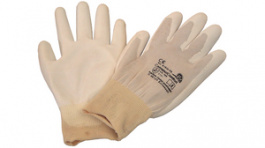 CAMAPUR COMFORT 9/L, Protective gloves Size=9/L white Pair, KCL