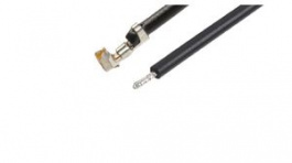 214921-2111, Pre-Crimped Lead, Female / Bare Ends - Pico-Blade, 75mm L, 28AWG, Molex