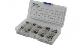 RND 170-00194, Glass Fuse Kit 5 x 20 mm Time Lag T, RND Components