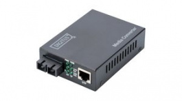 DN-82021-1, Media Converter, Ethernet - Fibre Single-Mode, Fibre Ports 1SC, DIGITUS