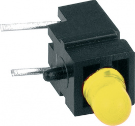 1806.7032, LED; в корпусе; желтый; 2,8мм; Кол-во диод: 1; 20мА; 60°; 10?20мкд, Mentor