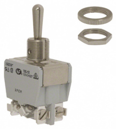 646H, Industrial toggle switch on-on 2P, APEM