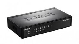DES-1008PA, Ethernet Switch, RJ45 Ports 8, 1.6Gbps, Unmanaged, D-Link