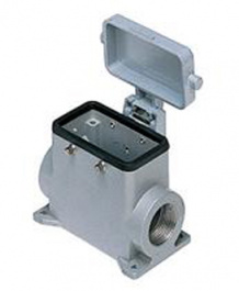 CHP 10 CS2, surface mounting housings with 2 levers, with 4 pegs and gasket, metal cover, ILME