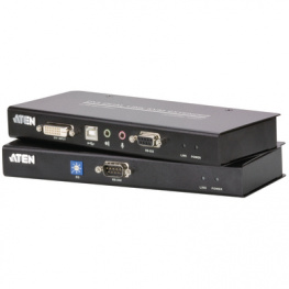 CE600, KVM-экстендер: DVI SL, USB, аудио, RS232 60 m, Aten