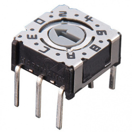 P36THR-101, PCB coding switch BCD 3+3, Hartmann