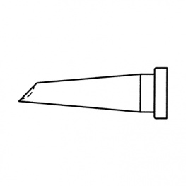 LT GW1, Паяльный наконечник Головка паяльника с запасной головкой 45&deg; 3.2 mm, Weller