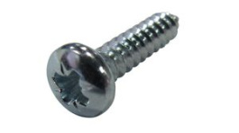 RND 610-00623 [100 шт], Oval-Head Screw, Pan Head/Sheet Metal, Pozidriv, PZ2, 4.2 mm, 19mm, Pack of 100, RND Components