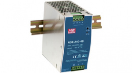 NDR-75-12, Switched-Mode Power Supply Adjustable, 12 VDC/6.3 A, 75 W, MEAN WELL