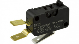 D459-V3AA, Micro switch 16 A Plunger Snap-action switch 1 NO+1 NC, ZF (former Cherry)
