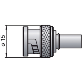 71S102-140N4, Cable plug BNC straight BNC 75 Ohm, Rosenberger connectors