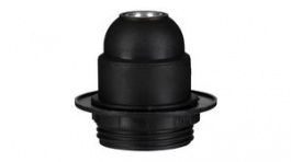 141120, Lamp Holder E27 Plastic 54mm Black, Bailey